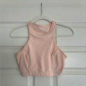 Outdoor Voices Cropped Pink Sports Top